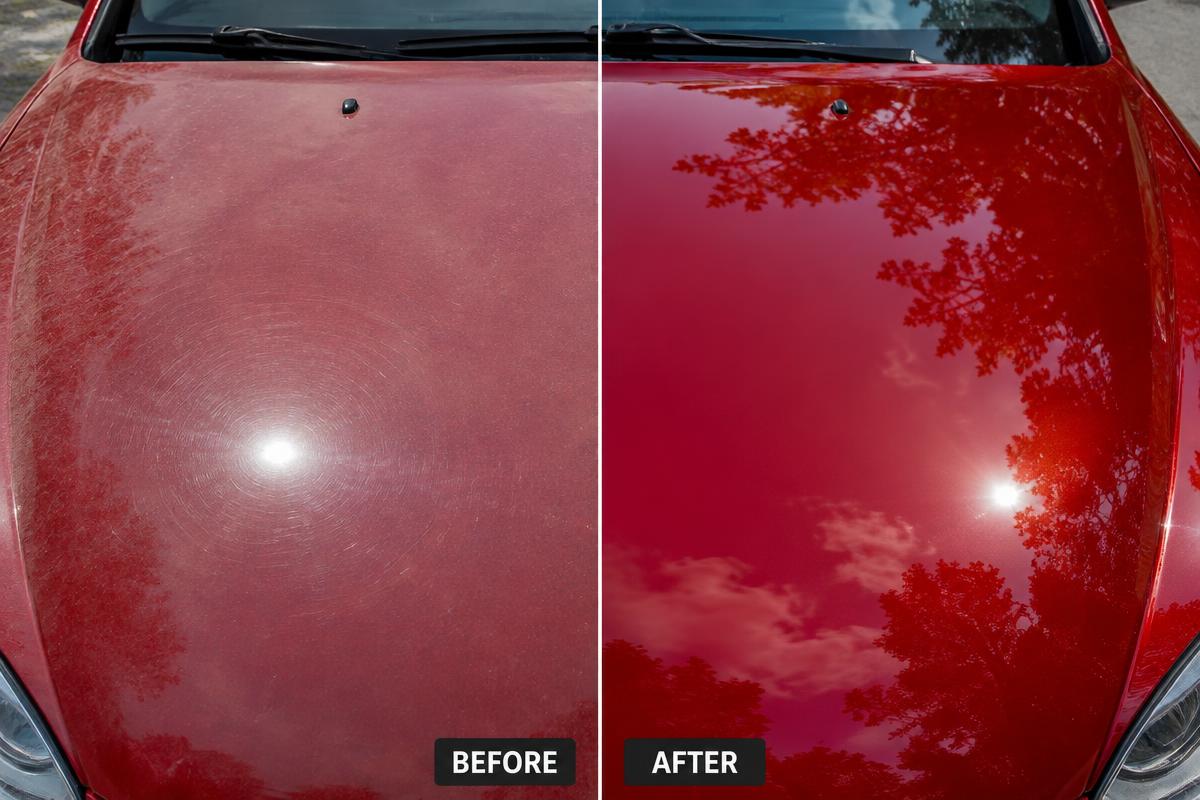 Paint Correction before and after